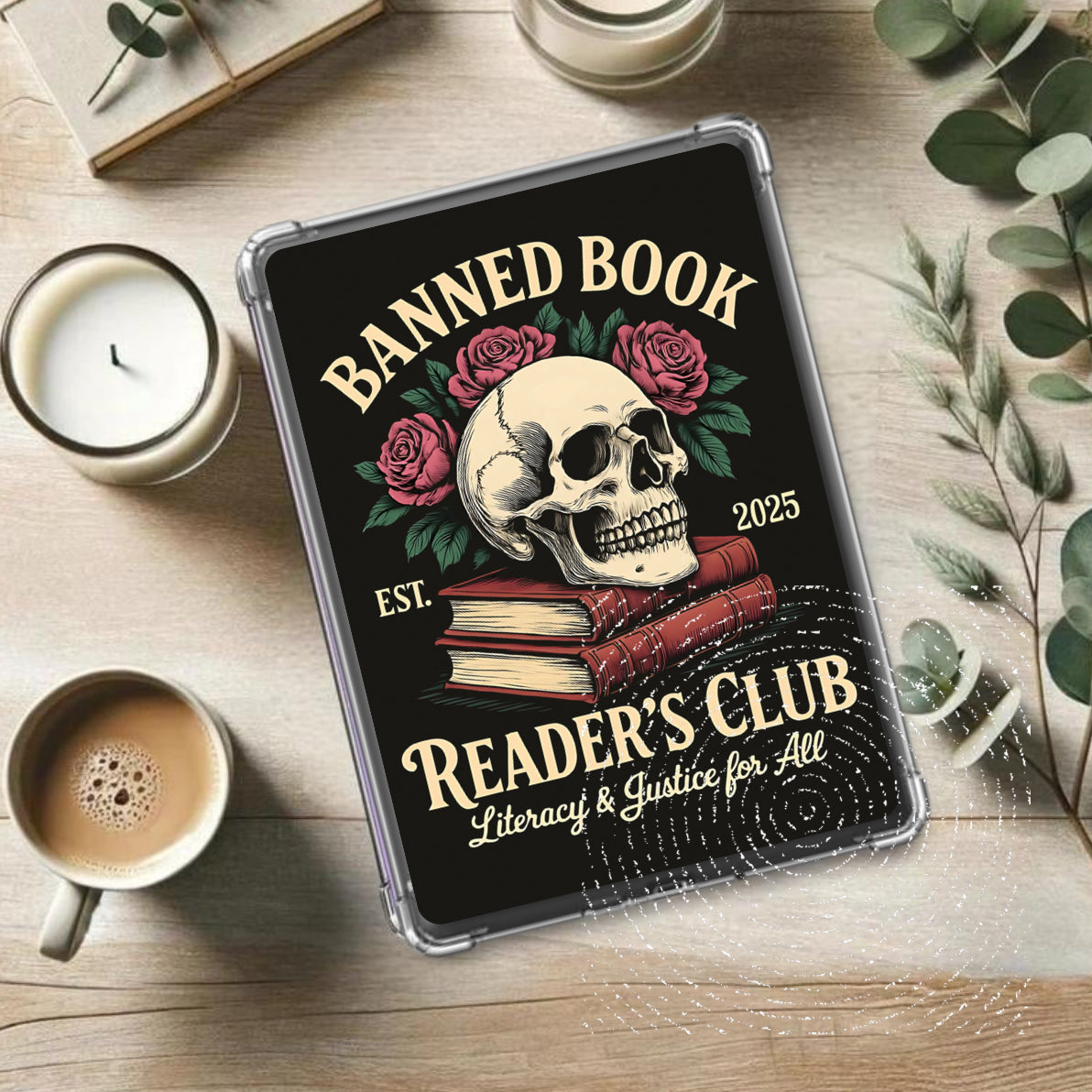 Kindle Insert -  Banned Book Club Hippo Boutique