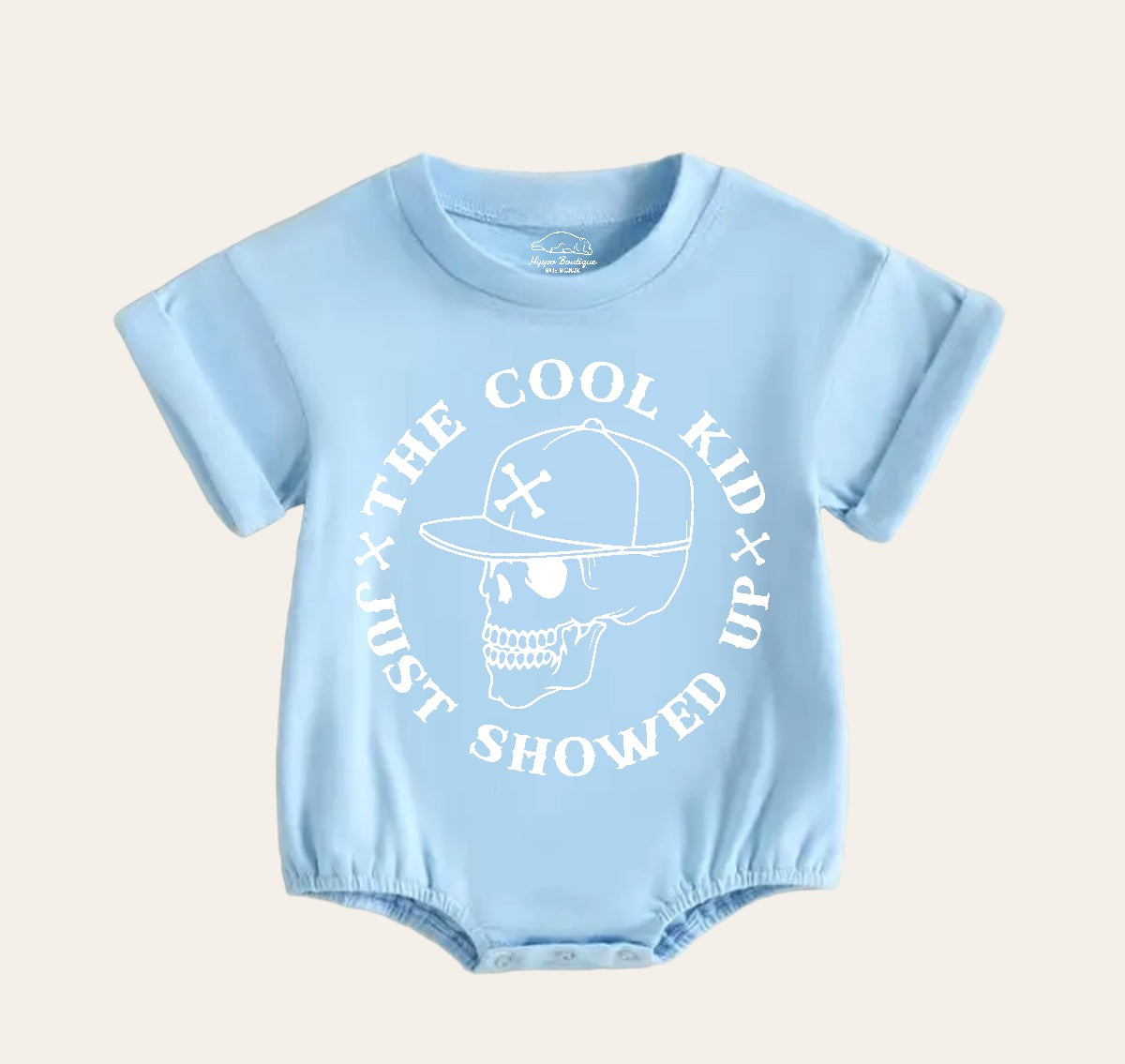 Cool Kid Baby & toddler t-shirt bubble Romper Hippo Boutique
