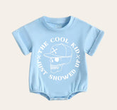 Cool Kid Baby & toddler t-shirt bubble Romper Hippo Boutique