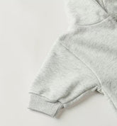 Little Dude Baby Hooded Sweatshirt zip up Jumpsuit Romper Hippo Boutique