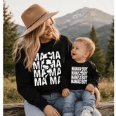 Mama & Mini Matching Sweatshirts - Mama’s Boy Hippo Boutique