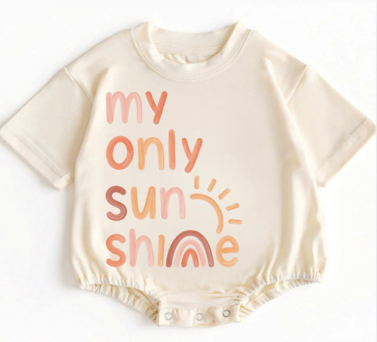 Mama & Mini Matching T-Shirts & Romper - You are my sunshine Hippo Boutique