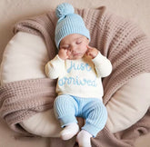 Newborn Baby Knit Coming Home Outfit Hippo Boutique