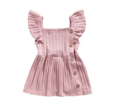 Knitted Sleeveless Baby Dress Hippo Boutique