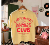 Cropped Top & T-Shirts - Caffeinated Moms Club Hippo Boutique