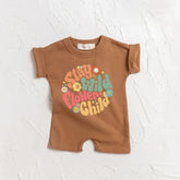Stay Wild Flower Child romper bodysuit Hippo Boutique