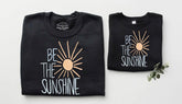 Mama & Mini Matching Sweatshirts - Be the Sunshine Hippo Boutique