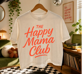 Cropped Top & T-Shirts - The happy mama club Hippo Boutique