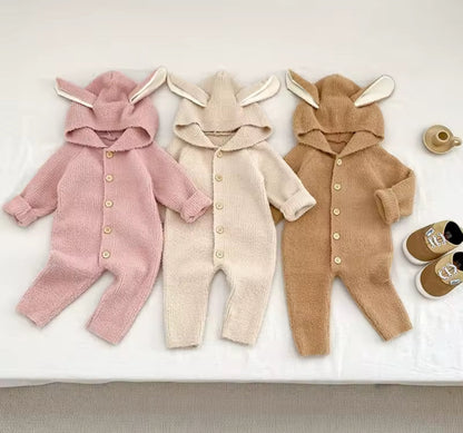 Baby Rabbit Romper Jumpsuit Hippo Boutique