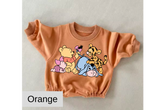 Pooh friends baby Oversized Sweatshirt Romper Hippo Boutique