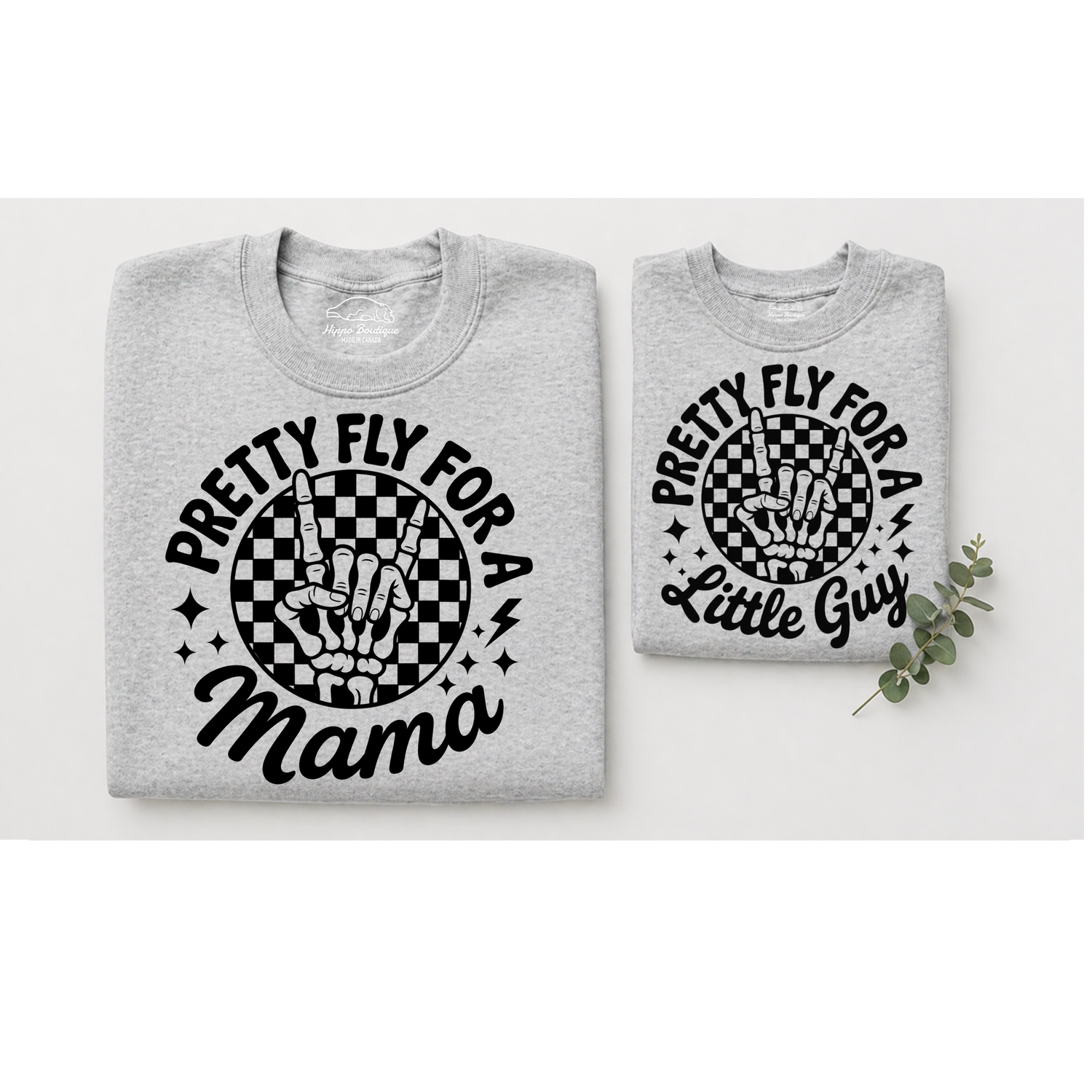 Mama & Mini Matching Sweatshirts - Pretty Fly Hippo Boutique