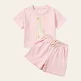 Goose T-Shirt & Shorts Set Hippo Boutique