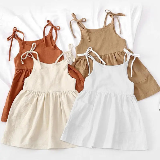 Sleeveless Baby Sun Dress Hippo Boutique