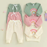 Baby & Toddler Rainbow Outfit Hippo Boutique