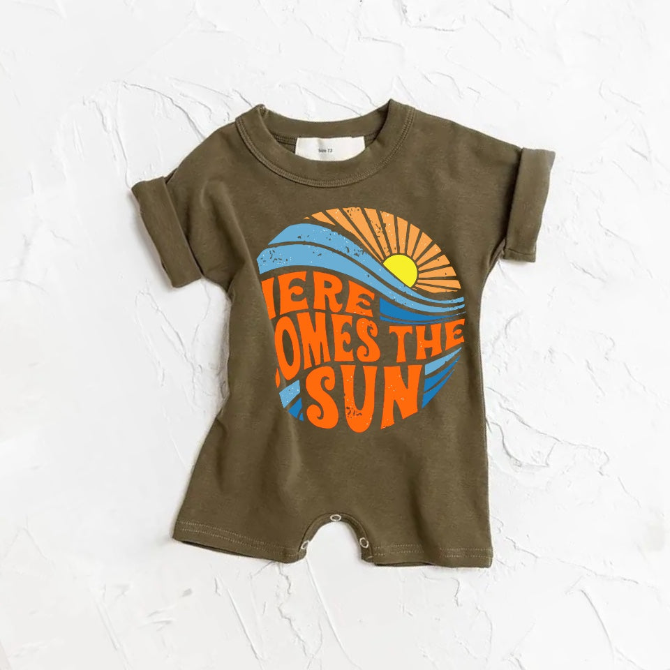 Here Comes The Sun romper bodysuit Hippo Boutique