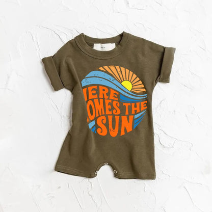 Here Comes The Sun romper bodysuit Hippo Boutique