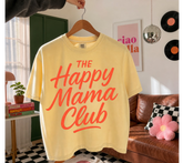 Cropped Top & T-Shirts - The happy mama club Hippo Boutique