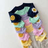 Smile Patch baby & toddler sweatshirt outfit set Hippo Boutique
