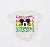 Mouse Baby t-shirt bubble Romper Hippo Boutique