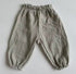 Organic Cotton Baby & Toddler Pants – Neutral Loose Fit Hippo Boutique