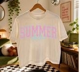 Cropped Top & T-Shirts - Summer Babe Hippo Boutique