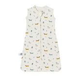Newborn Baby 100% Organic Cotton Sleep sack - 1 Tog Hippo Boutique