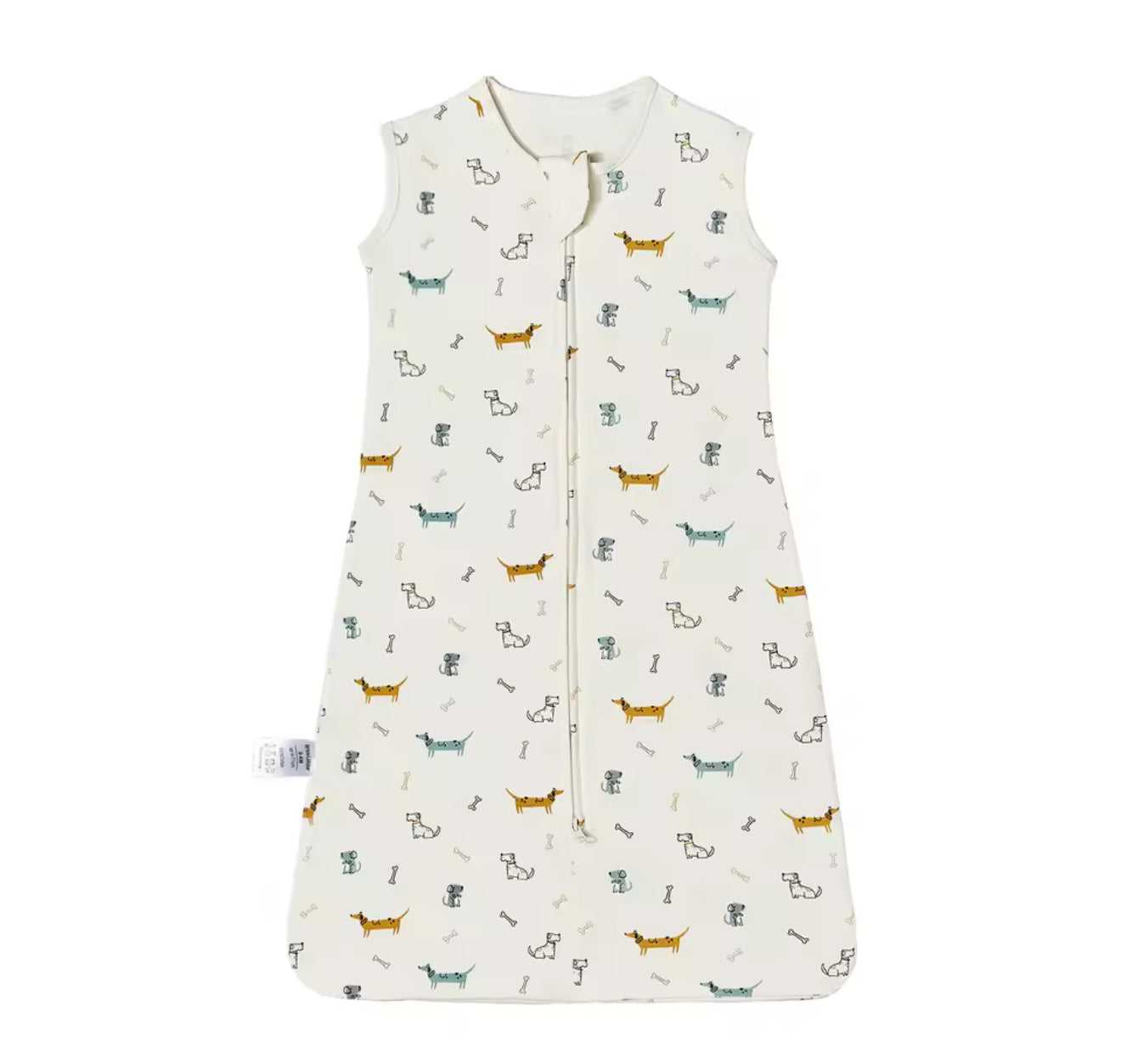 Newborn Baby 100% Organic Cotton Sleep sack - 1 Tog Hippo Boutique
