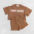 Tiny Dude Baby Boy T-Shirt & Shorts Set Hippo Boutique