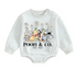 Soft warm fleece Baby pooh Oversized Sweatshirt Romper Hippo Boutique