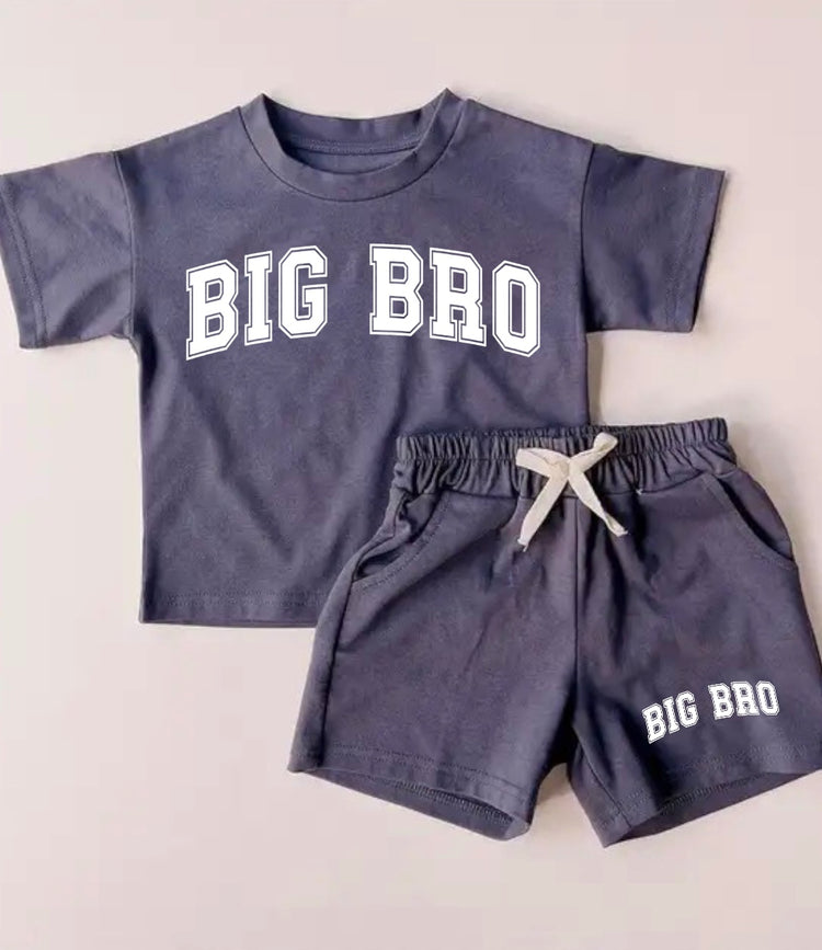 Big Bro Baby Boy T-Shirt & Shorts Set Hippo Boutique
