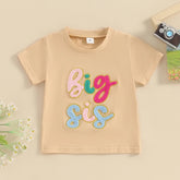 Big Sis T-Shirt & lil sis T-Shirt Rompers Hippo Boutique