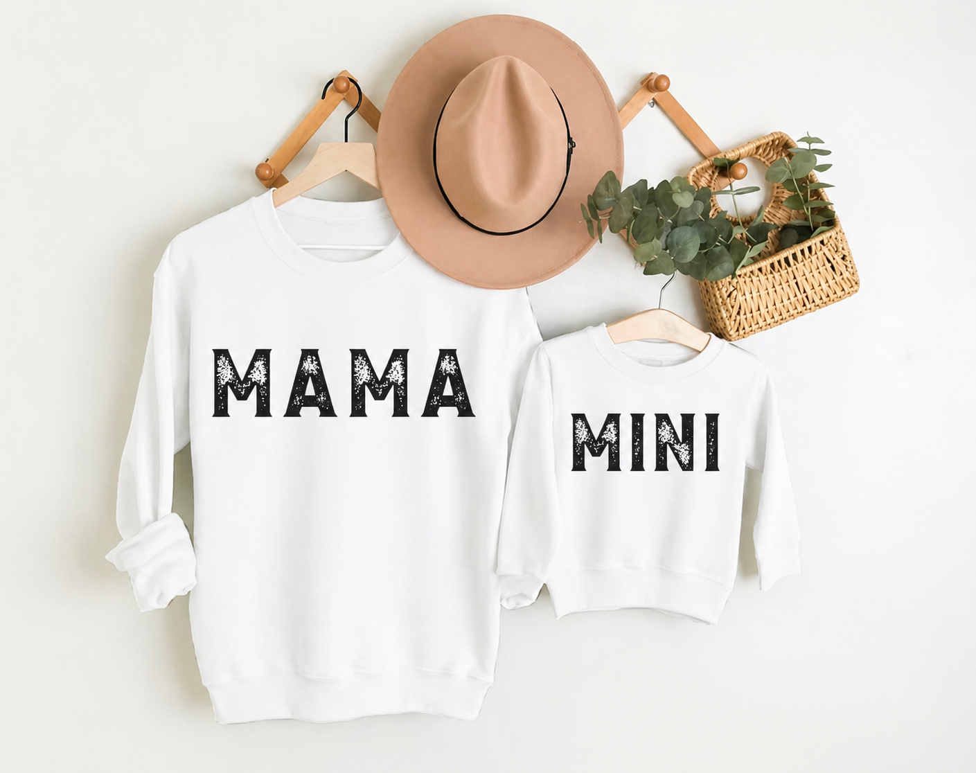 Mama & Mini Matching Sweatshirts Hippo Boutique
