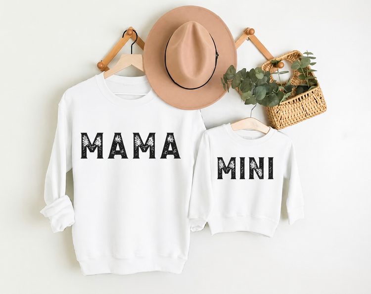Mama & Mini Matching Sweatshirts Hippo Boutique