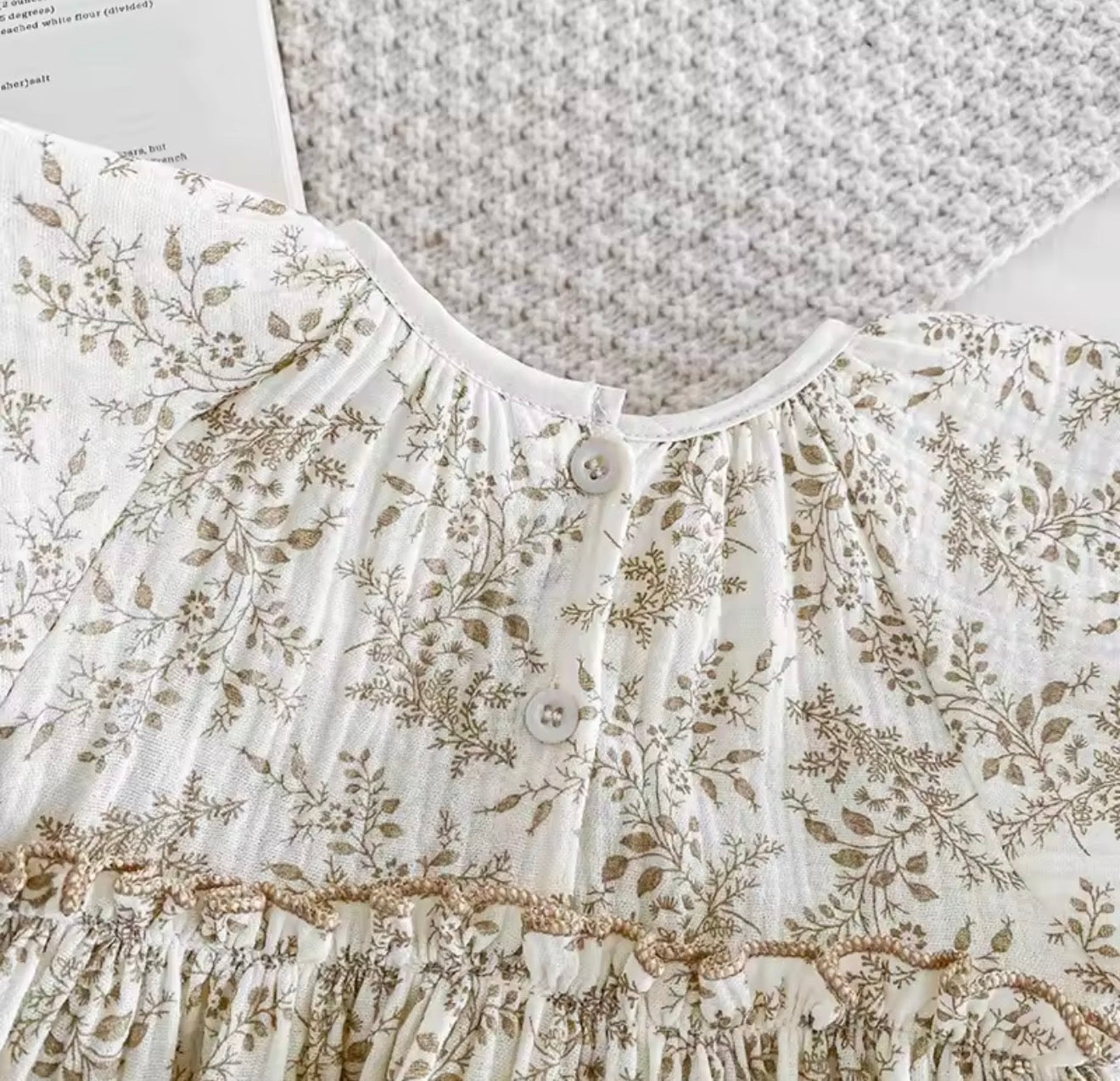 Newborn Floral Romper Dress Hippo Boutique