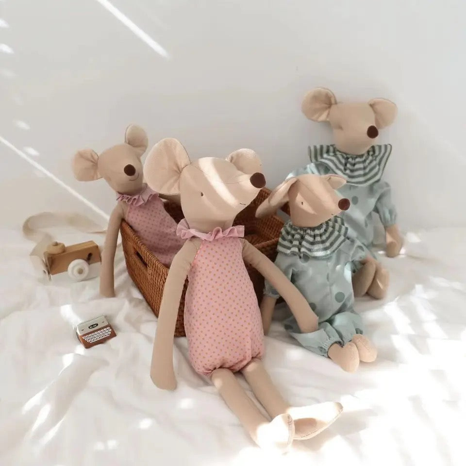 Stuffed Baby Mouse Hippo Boutique