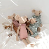 Stuffed Baby Mouse Hippo Boutique