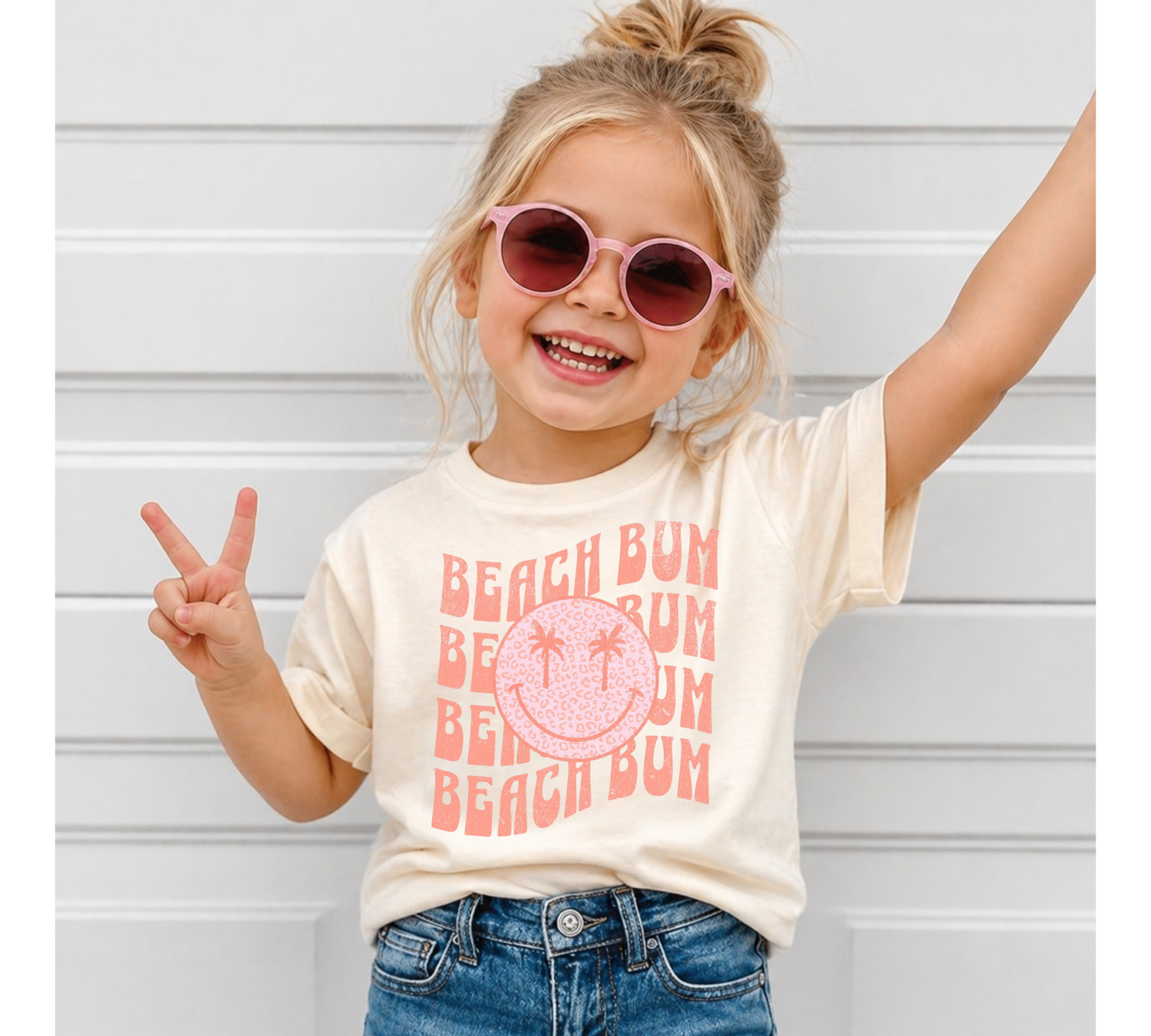 Mama & Mini Matching T-Shirts & Romper - Beach Bum Hippo Boutique