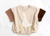 Stitch baby Color Block T-Shirt Bubble Romper by Hippo Boutique