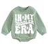 In my toddler era Soft warm fleece Baby Oversized Sweatshirt Romper Hippo Boutique