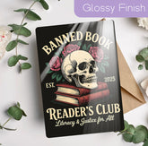 Kindle Insert -  Banned Book Club Hippo Boutique