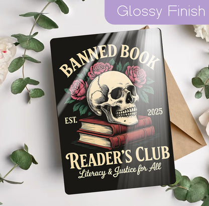 Kindle Insert -  Banned Book Club Hippo Boutique