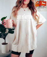 Life is Better with my Boys Women’s T-Shirts Hippo Boutique