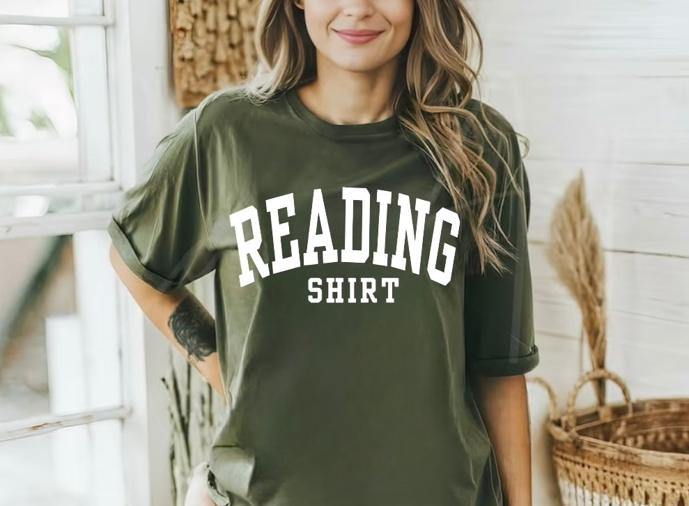 Reading Shirt Women’s T-Shirts Hippo Boutique