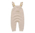 Baby Ruffled Knit Suspender romper bodysuit Hippo Boutique