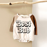 Best Bub Color Block Baby Bubble Romper Hippo Boutique