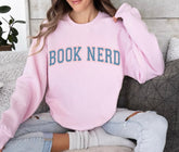 Book Nerd Sweatshirt Hippo Boutique