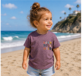 Toddler t-shirt- Born to be wild Hippo Boutique