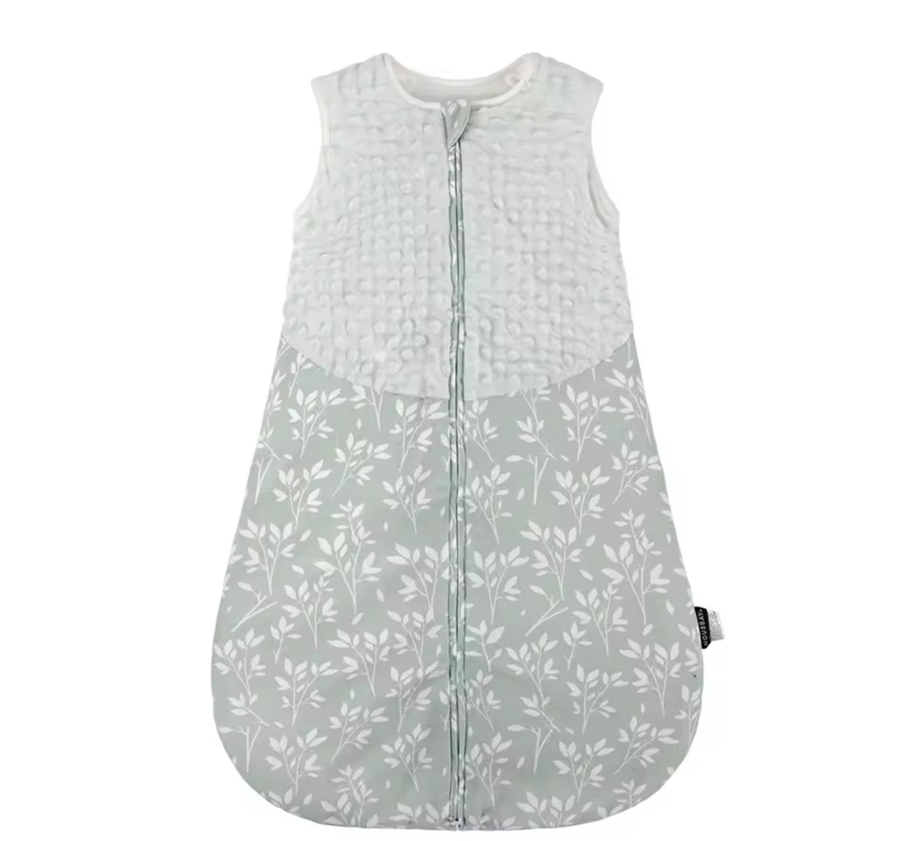 Newborn Baby 100% Organic Cotton Sleep sac - 1.5 Tog Hippo Boutique