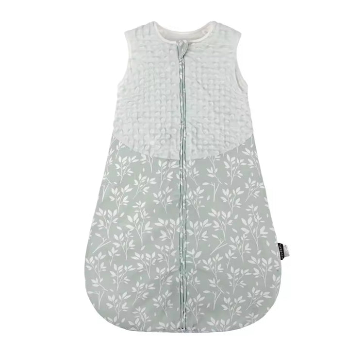 Newborn Baby 100% Organic Cotton Sleep sac - 1.5 Tog Hippo Boutique