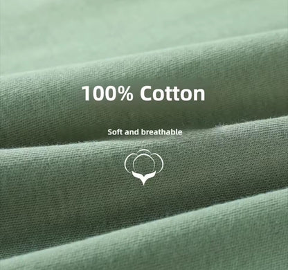 Newborn Baby 100% Organic Cotton Sleep sac - 1 Tog Hippo Boutique
